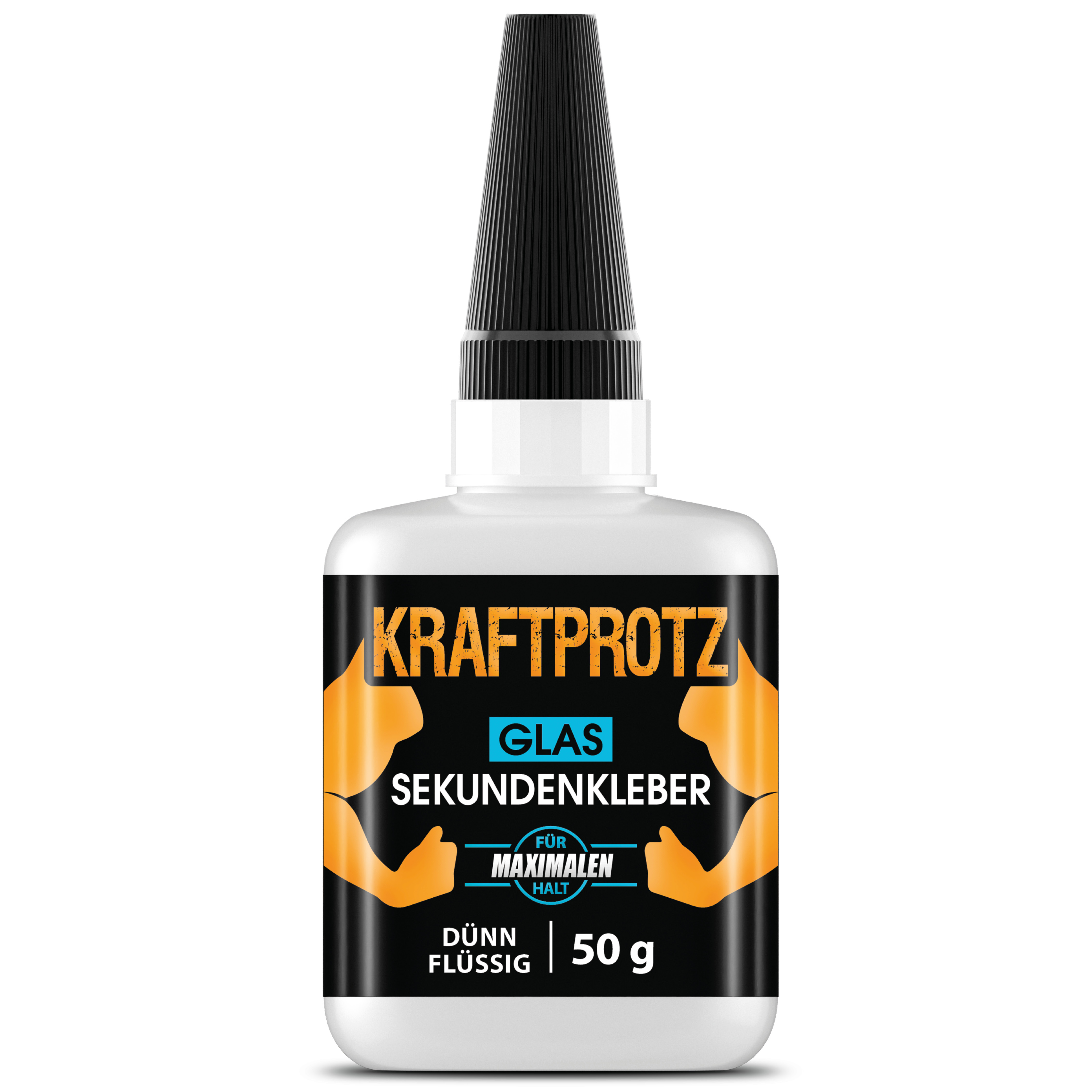 Kraftprotz Glas Sekundenkleber 50 g